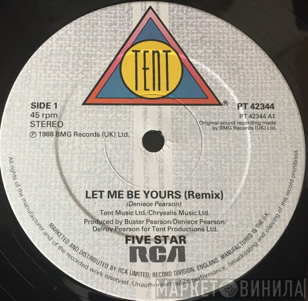 Five Star  - Let Me Be Yours
