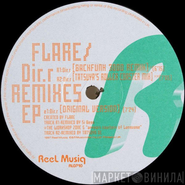 Flare - Dir.r Remixes EP