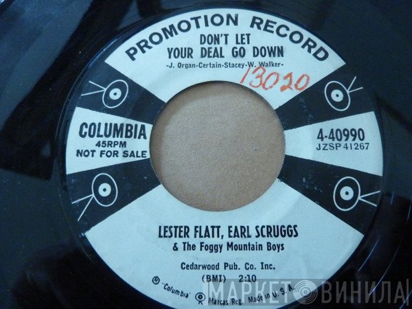 Flatt & Scruggs, The Foggy Mountain Boys - Don't Let Your Deal Go Down / Let Those Brown Eyes Smile At Me