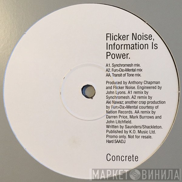 Flicker Noise - Information Is Power