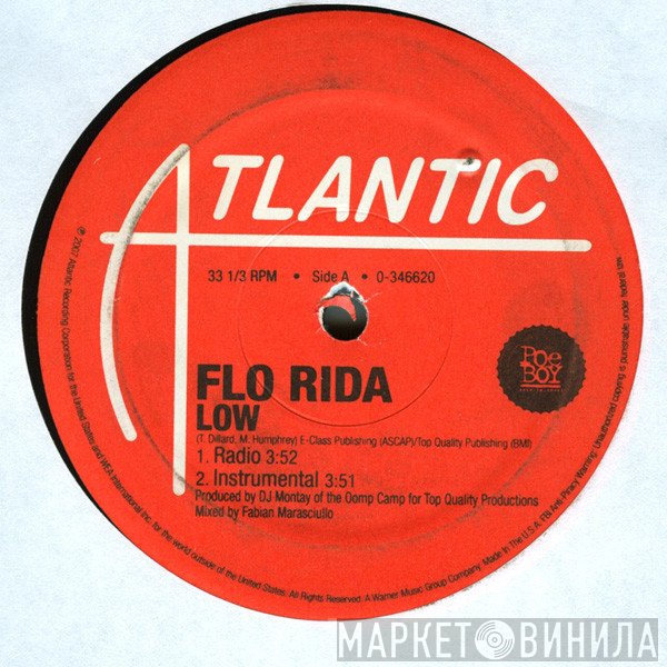 Flo Rida Feat. T-Pain  - Low