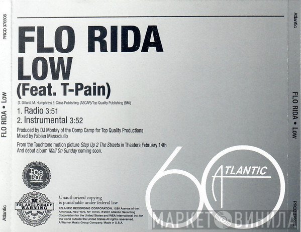 Flo Rida Featuring T-Pain  - Low