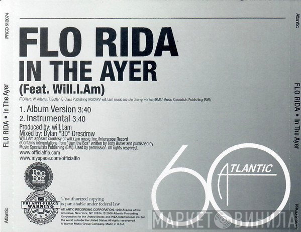 Flo Rida Featuring Will I Am  - In The Ayer