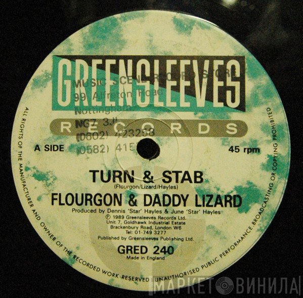 Flourgon, Daddy Lizard - Turn And Stab