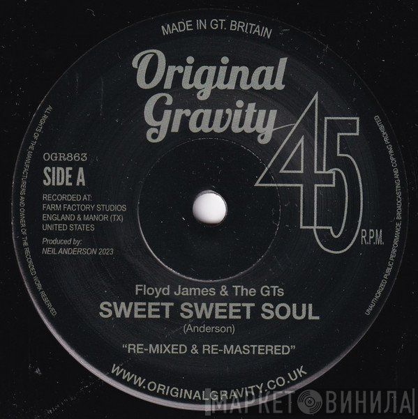 Floyd James & The GT's - Sweet Sweet Soul