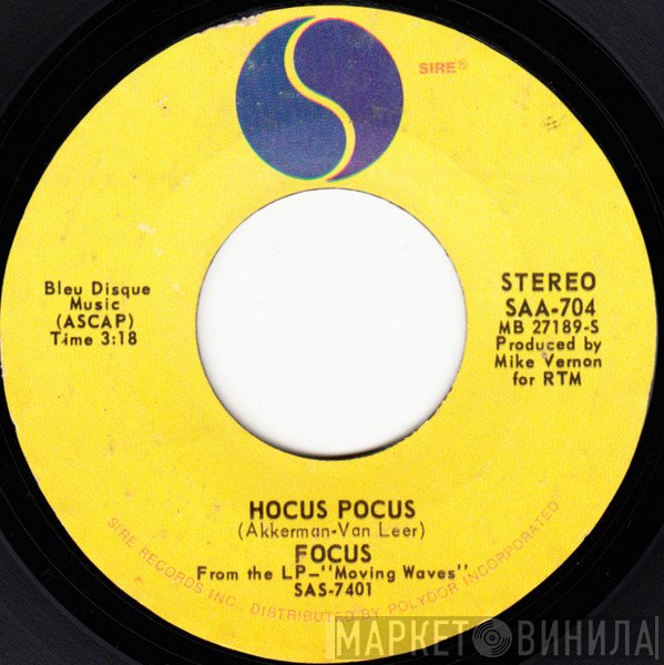 Focus   - Hocus Pocus / Hocus Pocus II