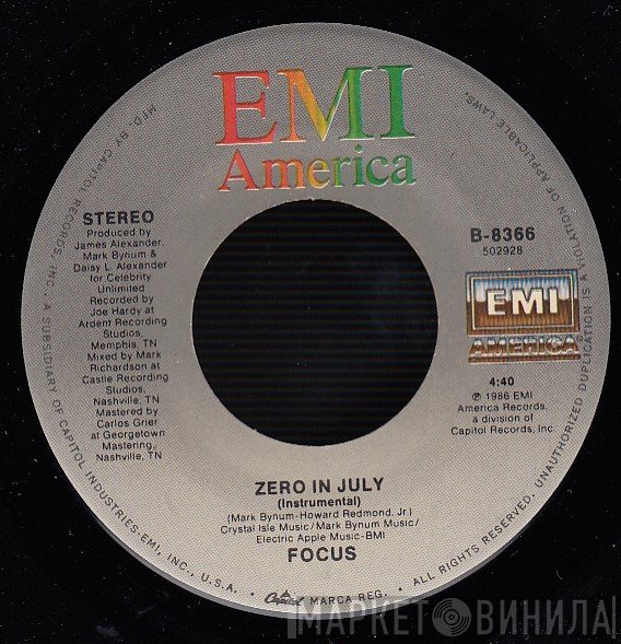 Focus   - Zero In July