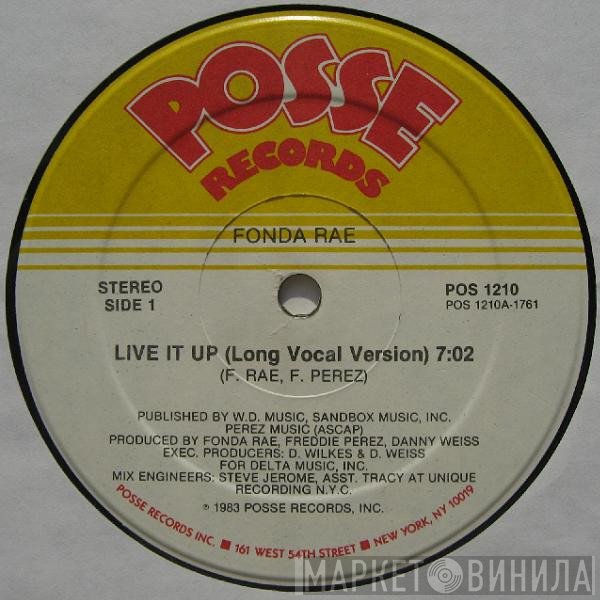 Fonda Rae  - Live It Up