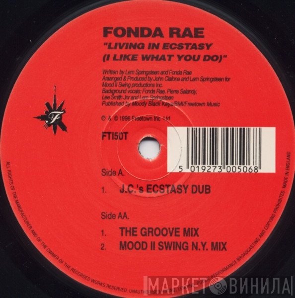 Fonda Rae - Living In Ecstasy (I Like What You Do)