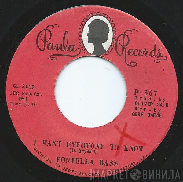 Fontella Bass  - I Want Everyone To Know