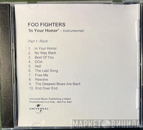 Foo Fighters  - In Your Honor Instrumentals