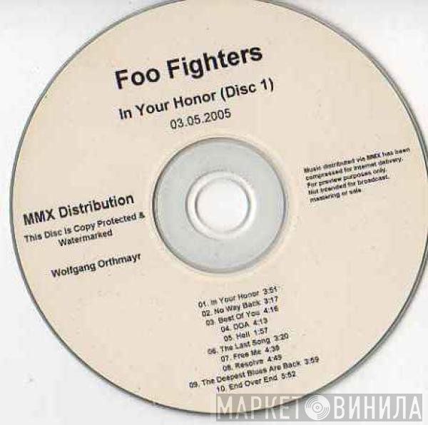 Foo Fighters  - In Your Honor