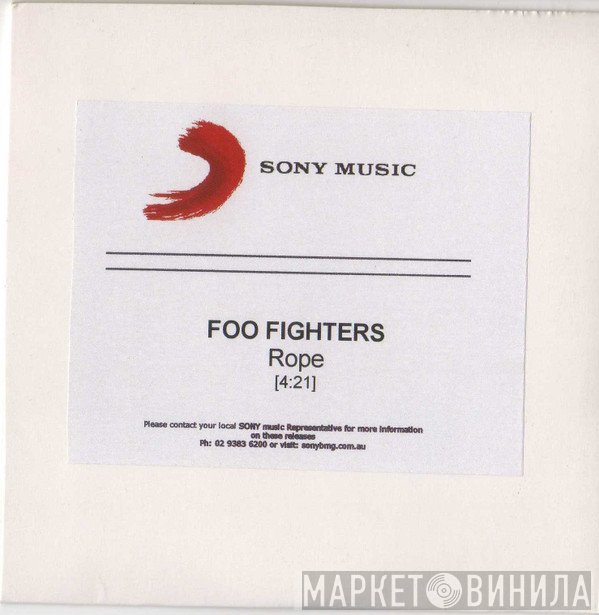 Foo Fighters  - Rope