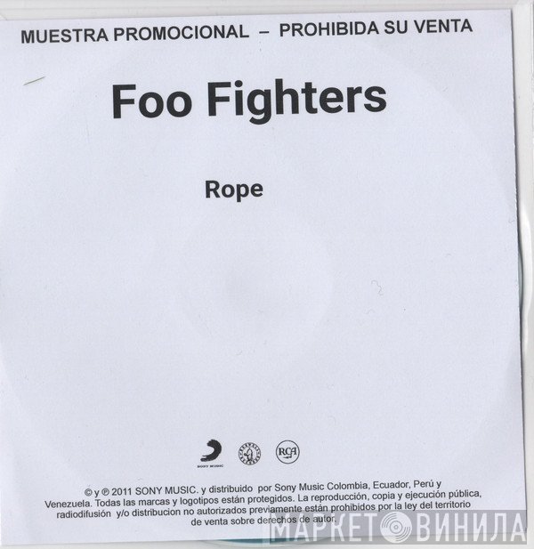 Foo Fighters  - Rope