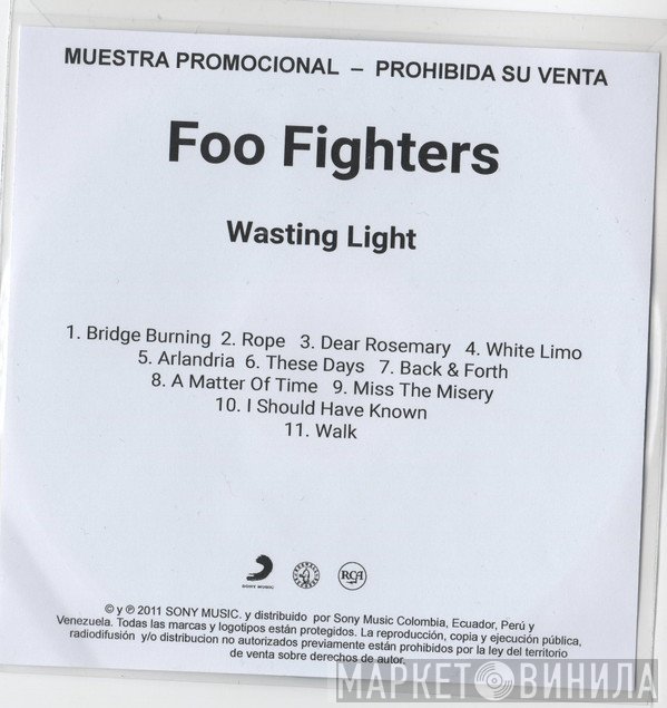 Foo Fighters  - Wasting Light