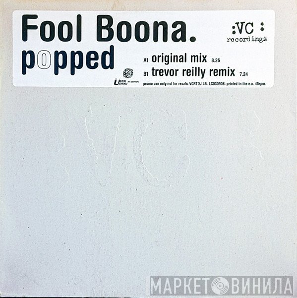 Fool Boona - Popped