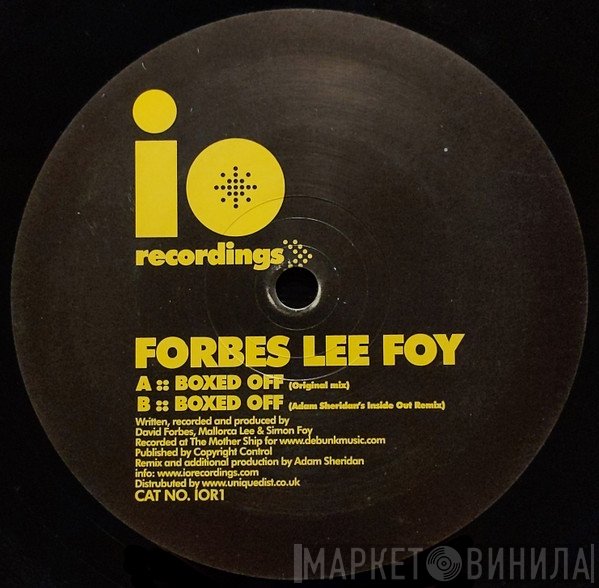 Forbes Lee Foy - Boxed Off