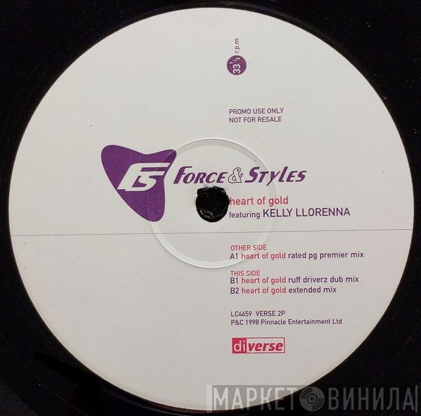 Force & Styles, Kelly Llorenna - Heart Of Gold
