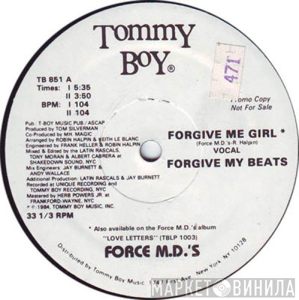Force MD's - Forgive Me Girl
