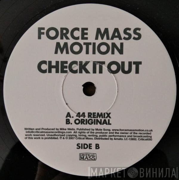 Force Mass Motion  - Check It Out