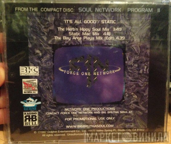 Force One Network  - It's All Good / Static