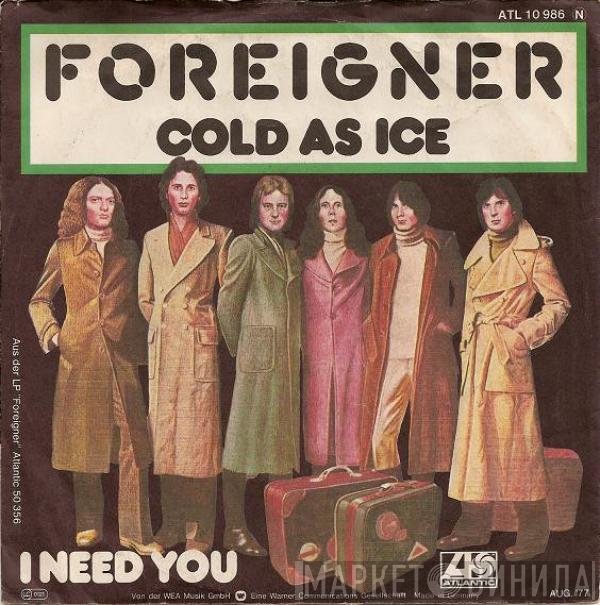 Foreigner  - Cold As Ice