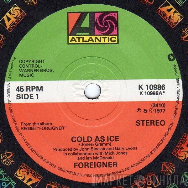 Foreigner  - Cold As Ice