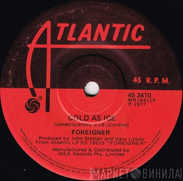 Foreigner  - Cold As Ice