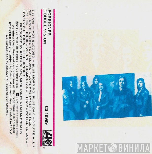 Foreigner  - Double Vision