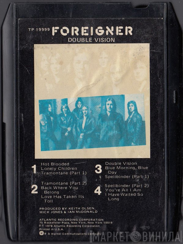 Foreigner  - Double Vision
