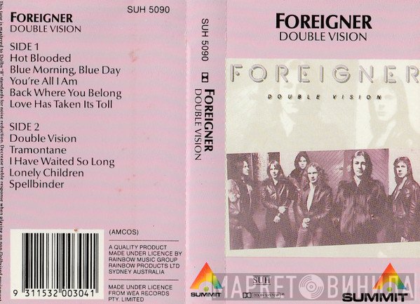 Foreigner  - Double Vision