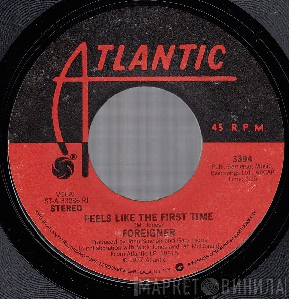 Foreigner  - Feels Like The First Time
