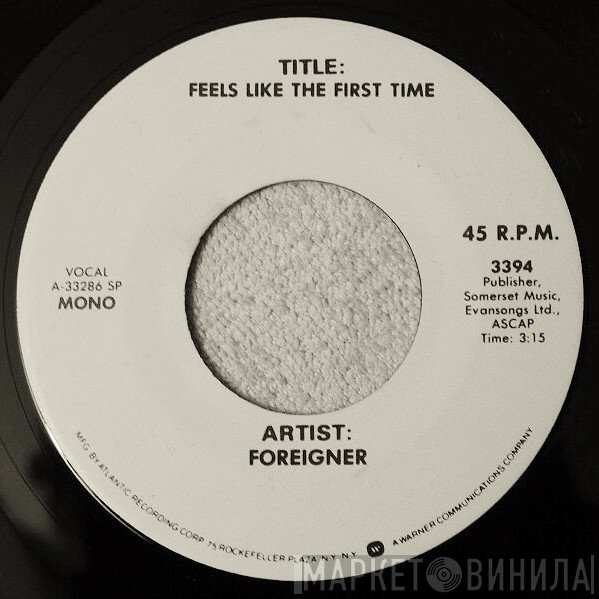 Foreigner - Feels Like The First Time