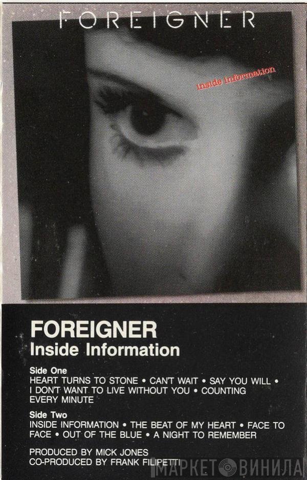Foreigner  - Inside Information