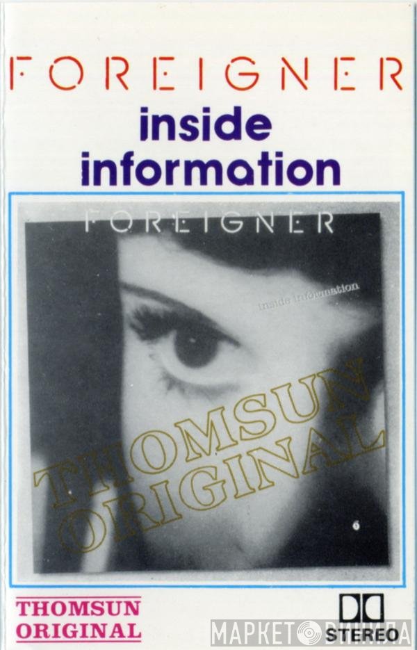 Foreigner  - Inside Information