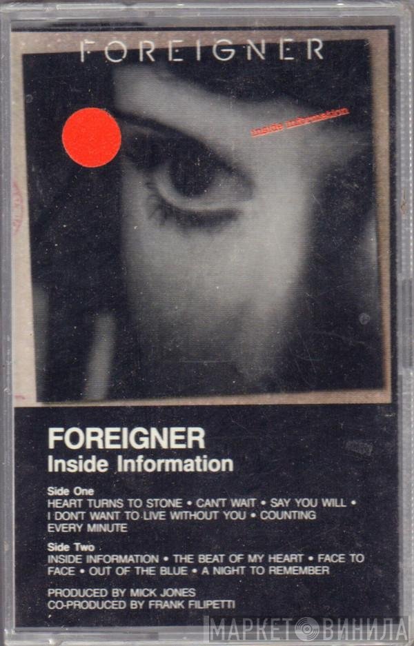 Foreigner  - Inside Information