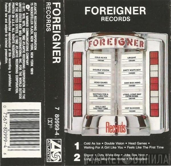 Foreigner  - Records