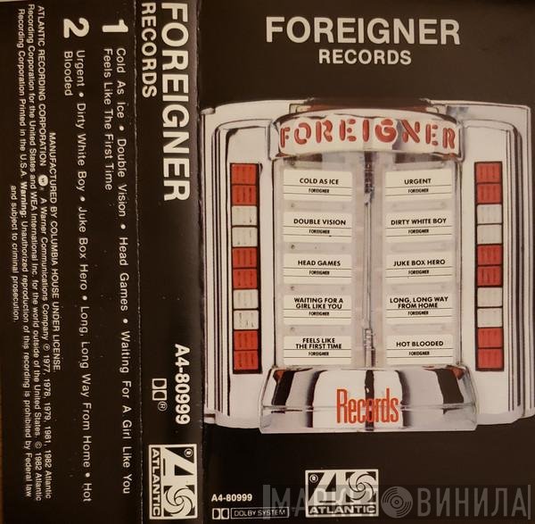 Foreigner  - Records