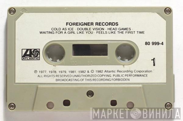 Foreigner  - Records