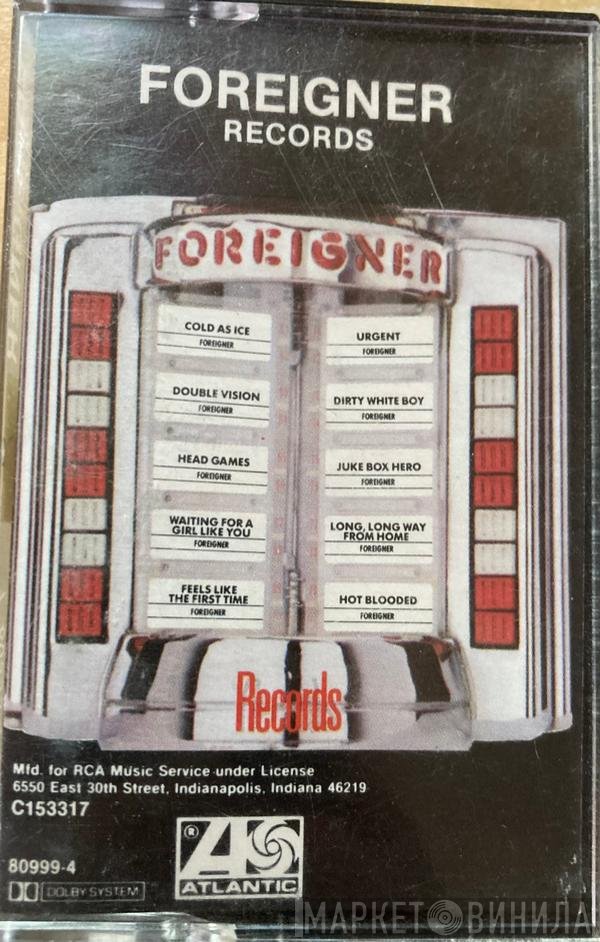 Foreigner  - Records