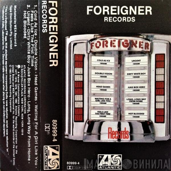 Foreigner  - Records
