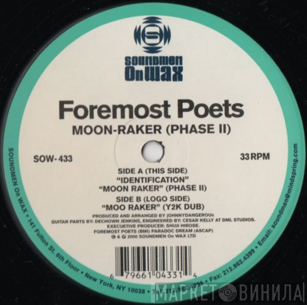 Foremost Poets  - Moon Raker (Phase II)