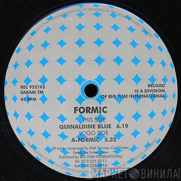 Formic - A-Formic / Quinaldine Blue