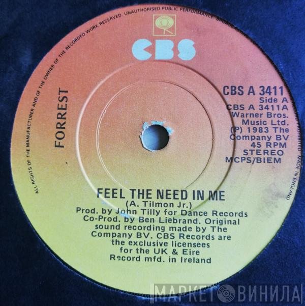 Forrest  - Feel The Need In Me
