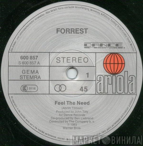 Forrest  - Feel The Need