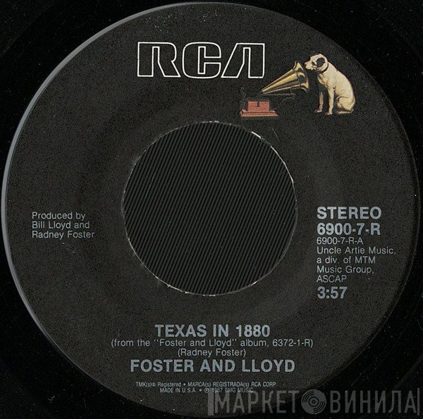 Foster And Lloyd  - Texas In 1880