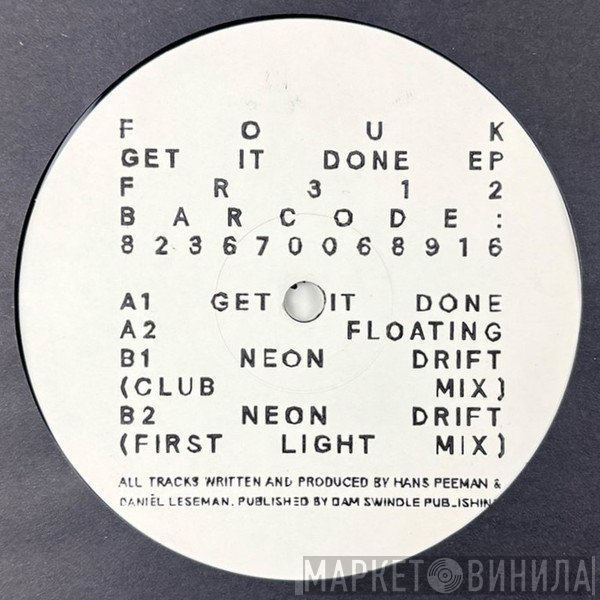 Fouk - Get It Done EP