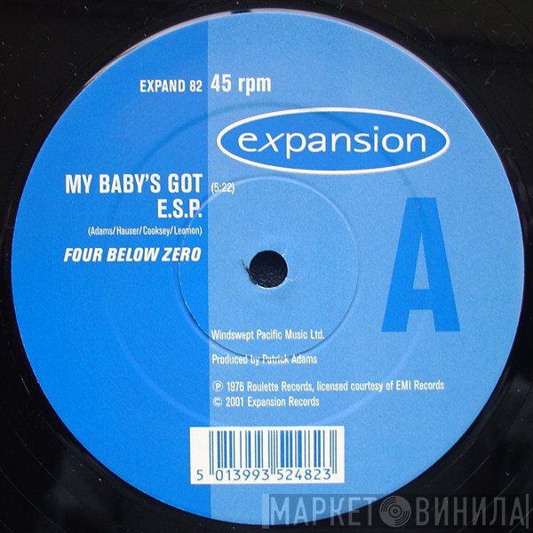 Four Below Zero, Charles Johnson - My Baby's Got E.S.P. / Never Had A Love So Good