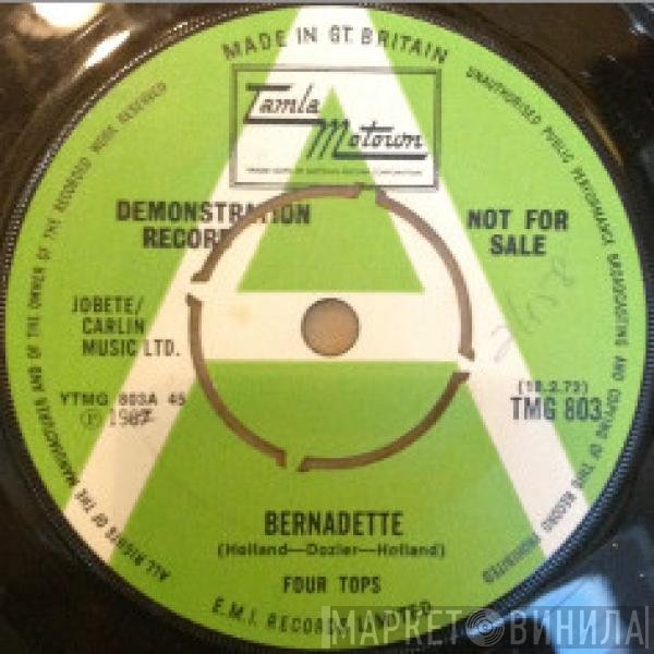 Four Tops - Bernadette / I Got A Feeling