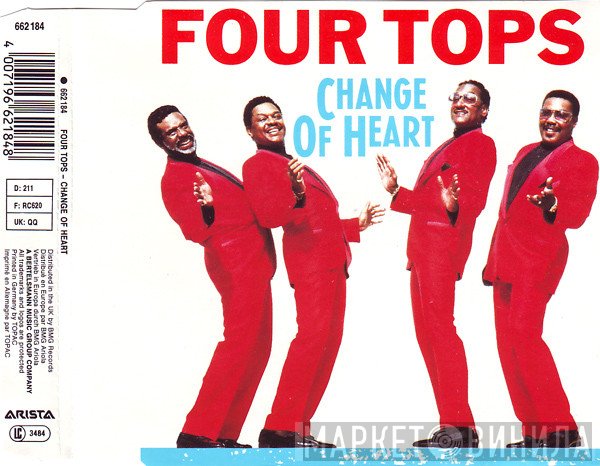 Four Tops  - Change Of Heart